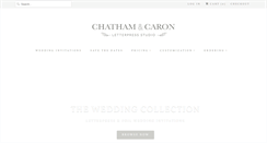 Desktop Screenshot of chathamandcaron.com
